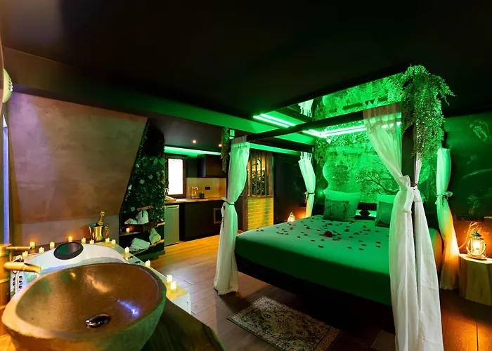 Apartament La Foret Enchantee - A Theme Jacuzzi - Evasion Pour Deux