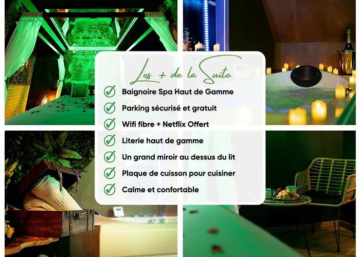 La Foret Enchantee - A Theme Jacuzzi - Evasion Pour Deux Apartament *